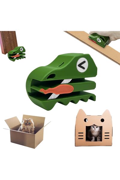 Generic Cardboard Cutter for Cat Scratchers, 3D Printed Cardboard Box Cutter,...