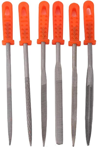 Generic Needle File Set 6-Piece Plastic Handle| Hand Metal Needle File Set, 6...