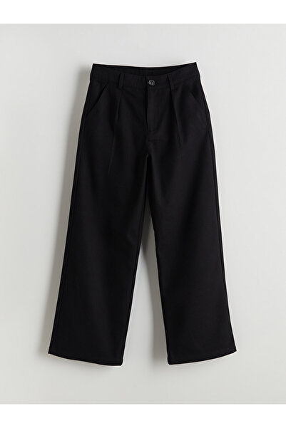 LC Waikiki Wideleg Pleated Girl's Trousers