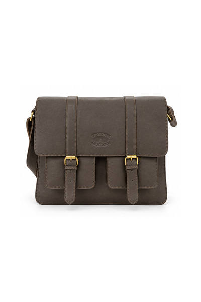 GENUINE LEATHER Stylish Leather Men's Shoulder Bag – Functional Messenger Bag...