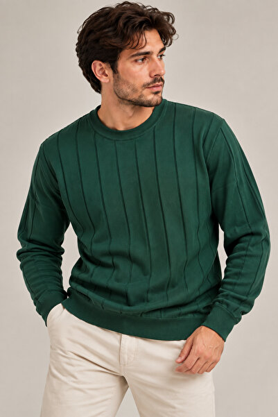 BER ŞA TRİKO PENYE Standard Fit Crew Neck Knitwear Sweater