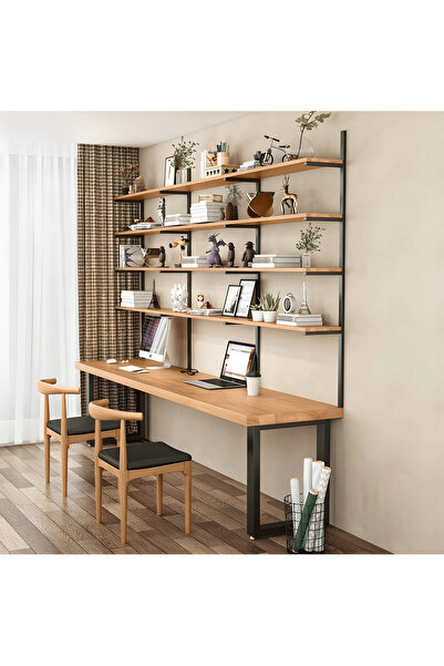 kold concept ÇLM57705 Modern Ahşap Çalışma Masası