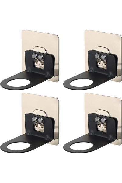 Generic Wall Mounted Soap Dispenser Holder, Adhesive 4PCS Dia 32mm Drill-Free...