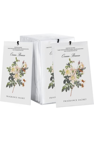 Generic أكياس معطرة للملابس، علبة واحدة تحتوي على 12 قطعة، معطر جو للدرج والخ...