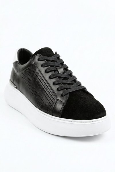 Ahmed Hamdi Bey Rosco Black Men's Leather Shoes