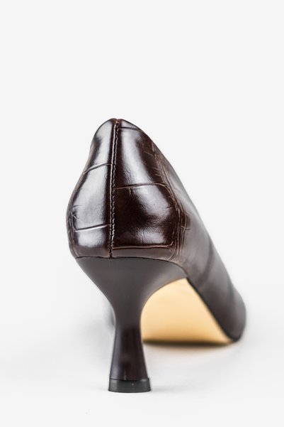 BONO Women's Classic Pointed Toe Stiletto Thin Heel Shoes 6.5 cm