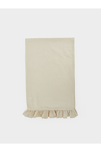 LC Waikiki Two Mt Shop Quality Lcw Home Beige Buldan Plain 45X150 cm Runner