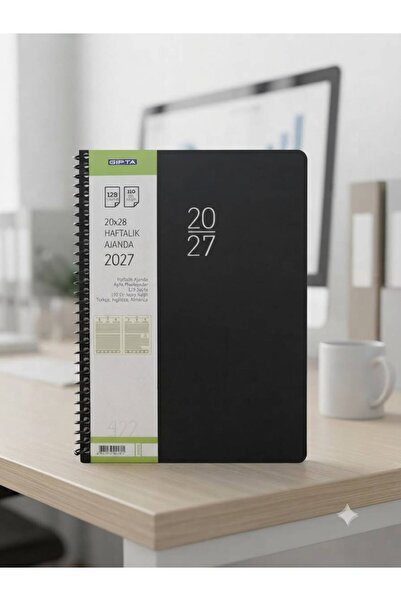 Gıpta 2027 422 -SEK 20X28 Haftalık Ajanda