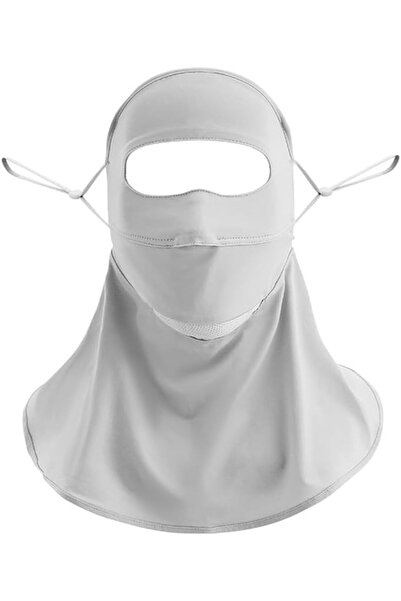 Generic قناع وجه صيفي قابل للتنفس، مع حماية من الأشعة فوق البنفسجية - غطاء كا...