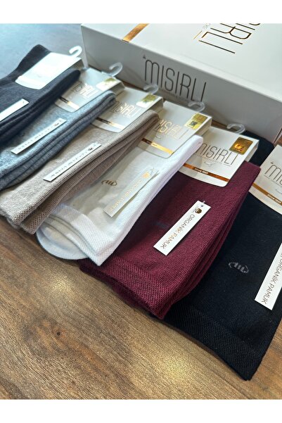 Mısırlı Women's Organic Cotton Seamless Comfortable Socks 6-Pack