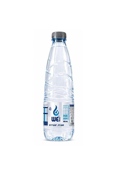 WE WATER مياه شرب معبأة 600 مل - 30 زجاجة × 10 عبوات