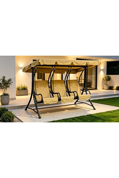 Generic 3-Person Swing, Iron Base
