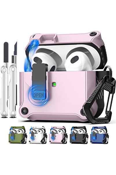 Generic Compatible with AirPods 4 Case Cover for Women and Men, Automatic Sna...