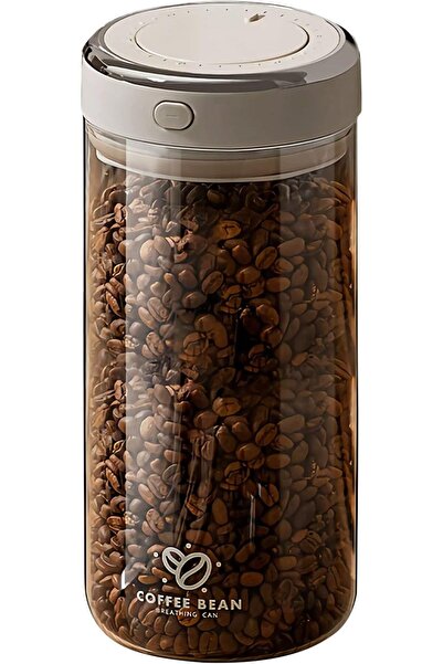 Generic Vacuum Coffee Bean Canister, Automatic Airtight Coffee Container & Fo...
