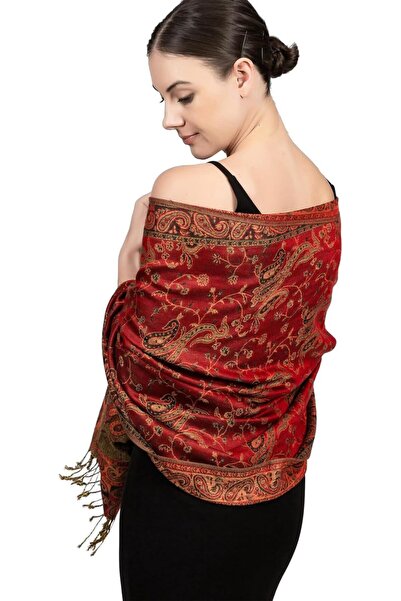 Generic Womens Shawl, Cashmere Silk Scarf, Soft Ponchos, Soft Silky Reversibl...