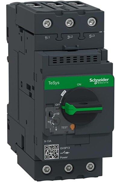 Generic TeSys GV3 3P 9-13A Motor Circuit Breaker with Thermal Magnetic, Dark ...