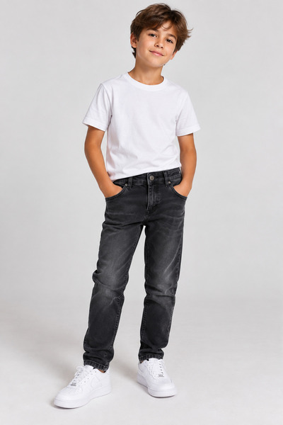 Ugly Duck PANTALONI DENIM - ANTRACIT