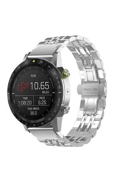 OEM Smartwatch strap made of stainless steel, with double Deployant luxury cl...