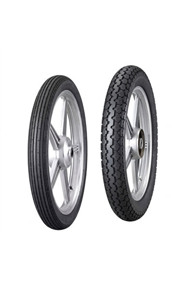 ANLAS Kuba SJ50 Pro Uyumlu Ön Arka Takım Lastik 2.50-17 ve 2.75-16 NF1-NR2 (TT)
