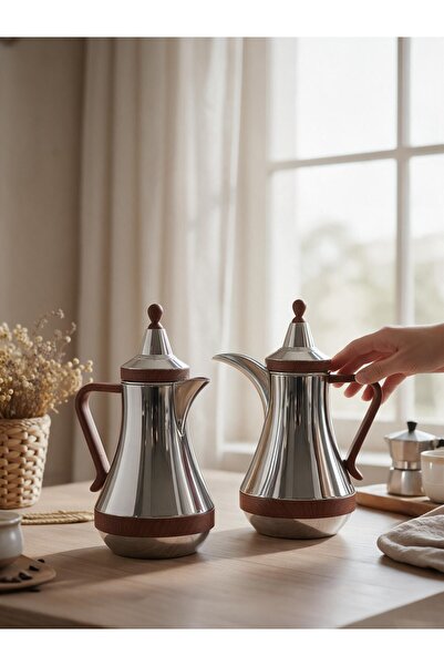 Generic Brand Arabian Luxury Thermos for Tea and Coffee with Modern Design an...