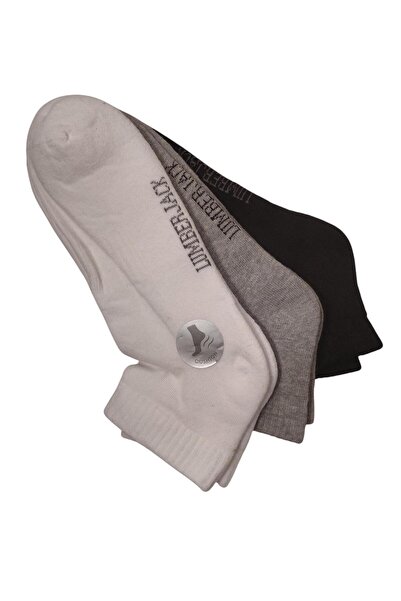 lumberjack Wl Bordy 3Lu Ptk1-W 6Pr 36/40 Women's 3-Piece Booties Socks