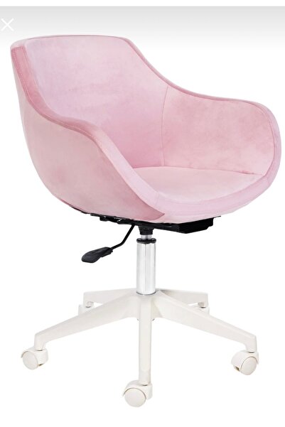 ChairLife Nune Beyaz Ayaklı/Pembe; Çalışma, çocuk odası, Oyuncu, Ofis Sandalyesi