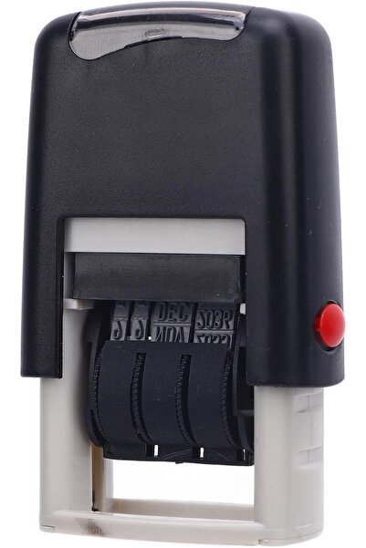 Generic Date Stamp, 25x2.8mm Portable Self Inking Date Stamp, English Date, A...