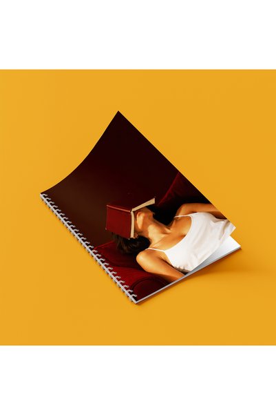 ARTHOUSECOLLECTIVE A4 Spiral Notebook - Unlined School Notebook - 80 Sheets/160 Pages - Book Collection