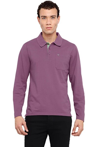 Generic Men's Full Sleeves Regular Fit Polo Collar T-Shirt Cotton Poly Pique ...