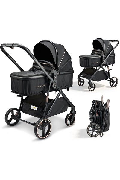 Generic Hibobi Aurora Baby Pram Stroller, Luxury 2-in-1 Convertible from Bass...