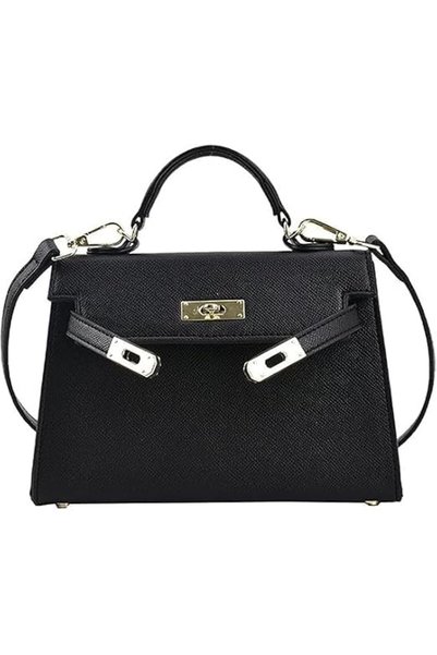 Tazweeq Women's Satchel Handbag, Shoulder Handbag, Multifunctional Simple Lea...