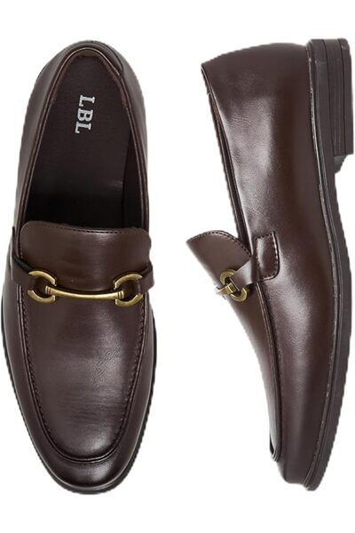 LBL by Shoexpress Men's Horse Bit Detail Loafers
