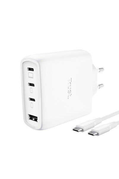 Trust Încărcător Maxo 65W cu 4 porturi, tehnologie de încărcare cu detectare ...