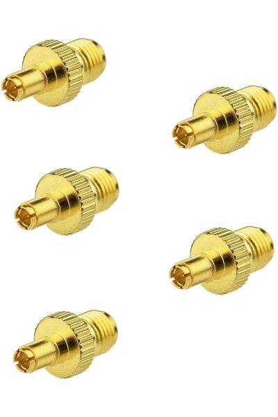 Generic 5 قطع محول هوائي TS9 5G، موصل ذكر TS-9 إلى أنثى SMA لهوائيات 5G و 4G ...