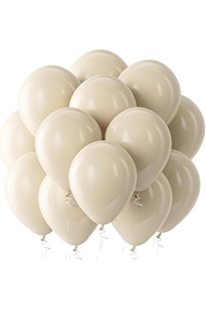 Generic 100 Pack 12 inch Round Helium Sand White Balloons for Birthday Weddin...