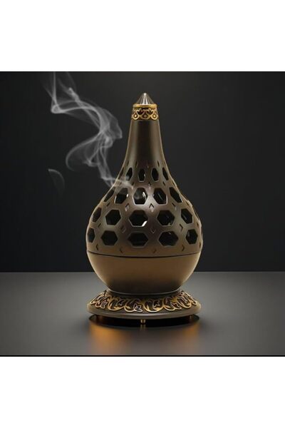Bakhoor BoSidin مبخرة أنيقة على شكل ورقة القيقب، مبخرة بخور، مبخرة للعود والل...