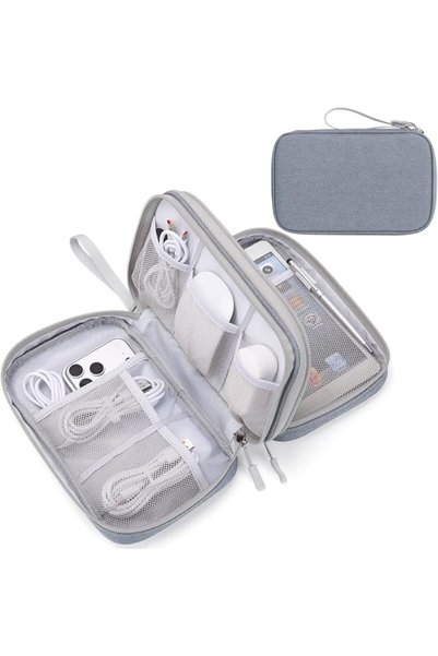Fyy Electronic Organizer, Travel Cable Organizer Bag Pouch Electronic Accesso...