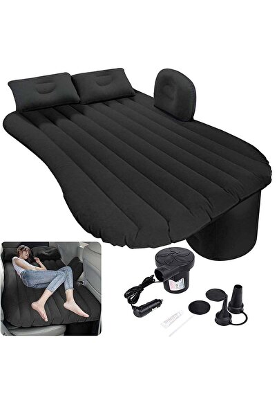 Arabest Car Air Mattress with Electric Pump and Pillows,Portable Backseat Inf...