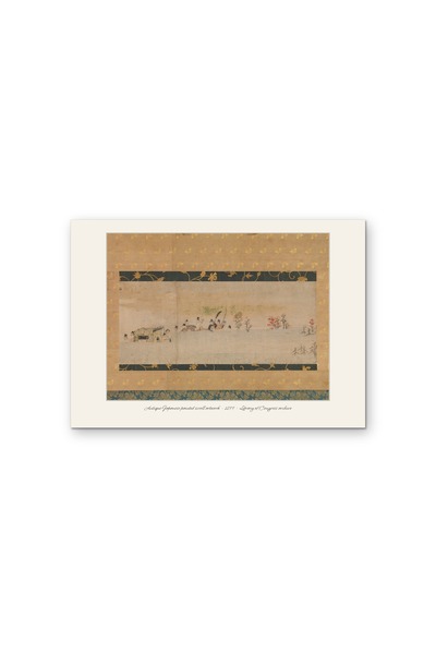 OEM Poster Carton 250g A4, Arta Japoneza Antica Pictata, Rola Istorica 1299