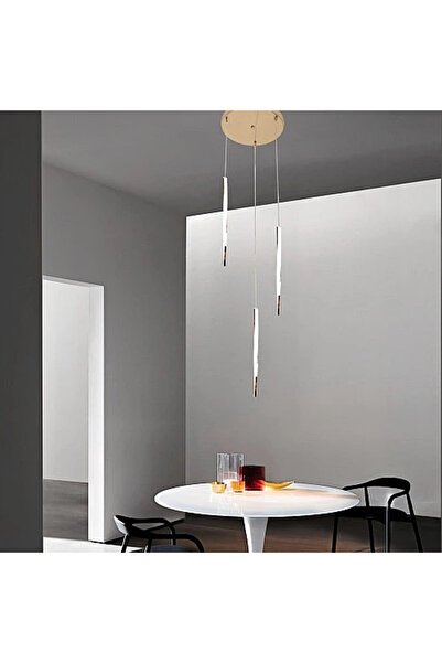 Generic Brand إنارة سقف معلقة مودرن ذهبي 25 واط LED 3 ألوان إضاءة HA/D6324/3G...