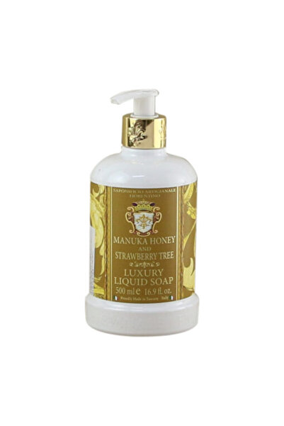 Saponificio Artigianale Fiorentino Sapun lichid Manuka Honey & Strawberry Tre...