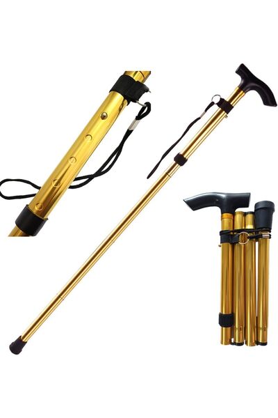 Arabest Collapsible Walking Cane for Seniors,Lightweight Aluminum Alloy Foldi...