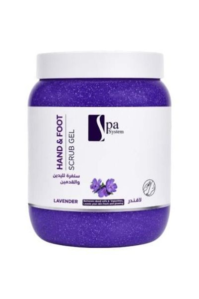 Spa System مقشر اللافندر لليدين والقدمين - 1000 مل