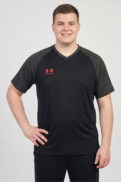 Under Armour Men Fitted Short Sleeve Training T-Shirt, Black