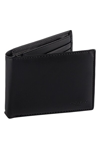 OEM Black Wallet for Men 13x10cm