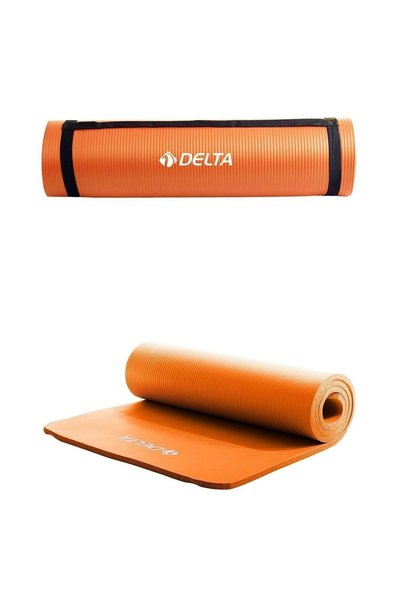 Delta Pilates Minderi Yoga Matı 10mm Turuncu TNO 922