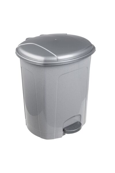 OEM Cos de Gunoi din Plastic de Culoare Argintie 30L