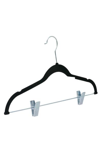 OEM Umeraș Catifelat Negru cu clips