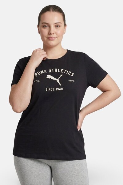 Puma Women Sportswear Fit Short Sleeve Training T-Shirt, Black