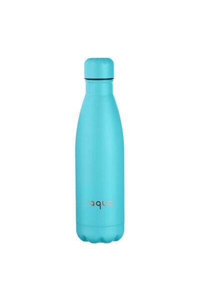 OEM Ισοθερμικό Μπουκάλι Μπλε Ματ Aqua Print 500ml